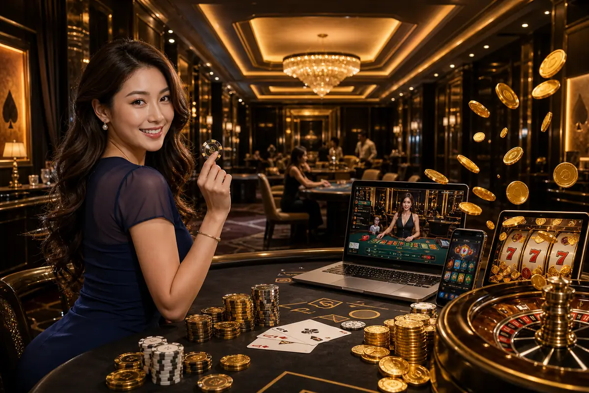 playdesh Casino dealer langsung suasana nyata